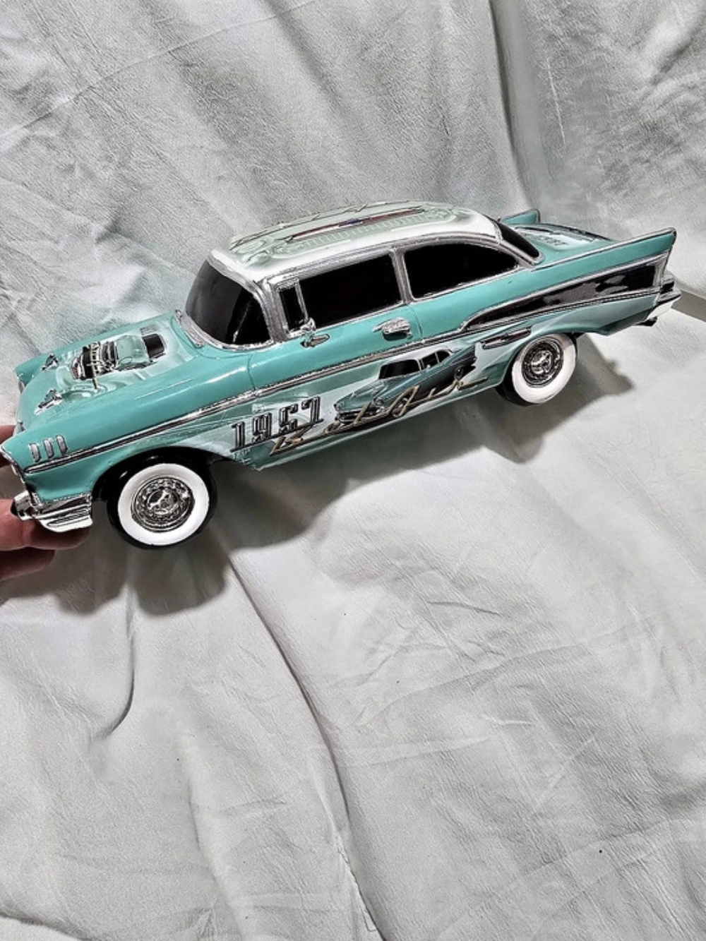 The Hamilton Collection Sweet and Sassy 1957 Chevrolet Bel Air Commemorative